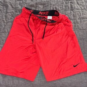 Nike Men's Red Sports Shorts